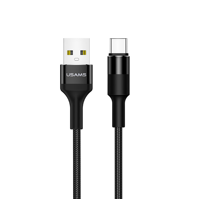 USAMS USB To Type C Charger Cable 3A Fast Charging Lead Data Cord For Samsung