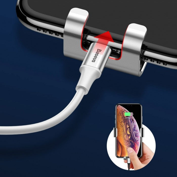 Baseus Metal Gravity Car Phone Holder Handsfree Mount For Navigation Maps - CD Slot