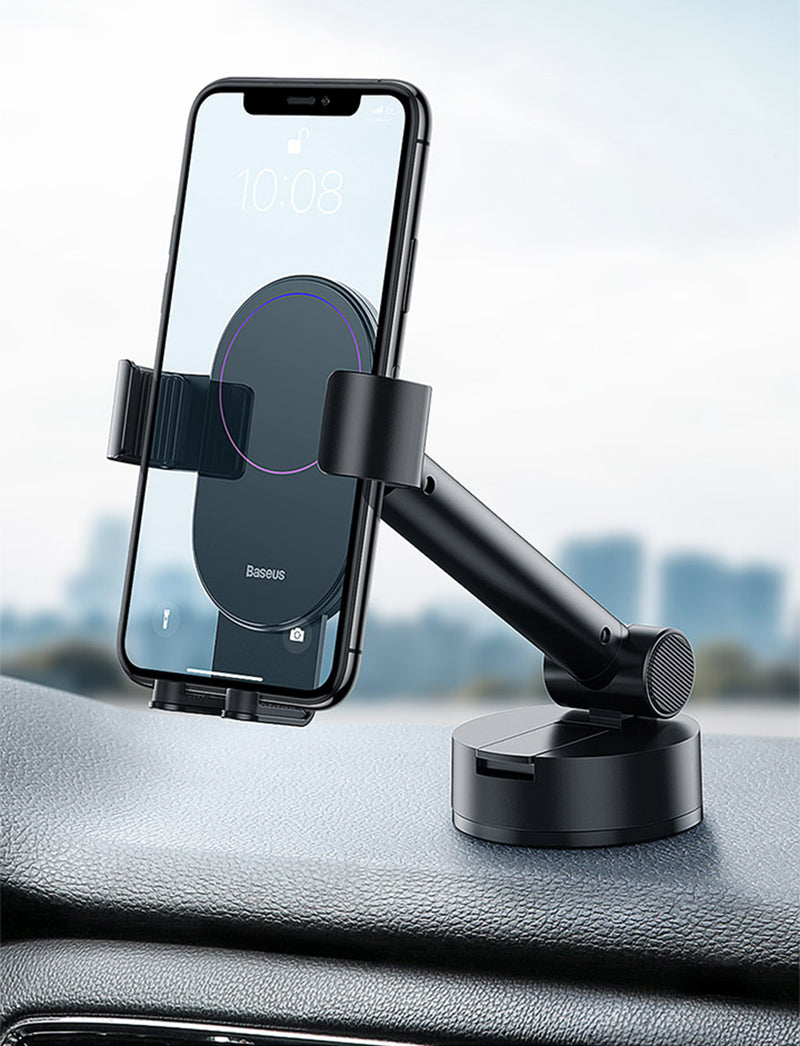 Baseus 360° Car Phone Holder Dashboard Windscreen Mount Multi-Angle Simplism Series For Navigation Maps Handsfree