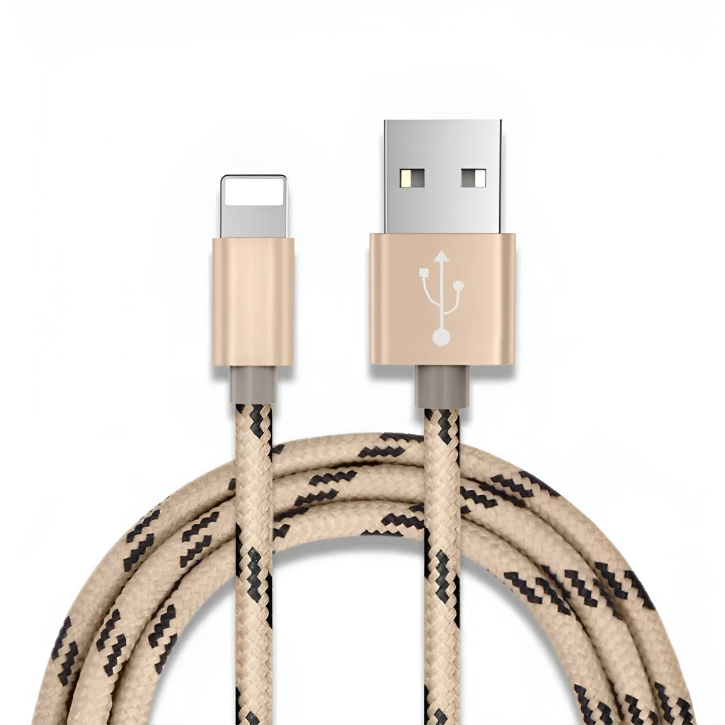 Everlab USB To Lightning Charging Cable Braided Nylon Data Cord For iPhone iPad Airpods