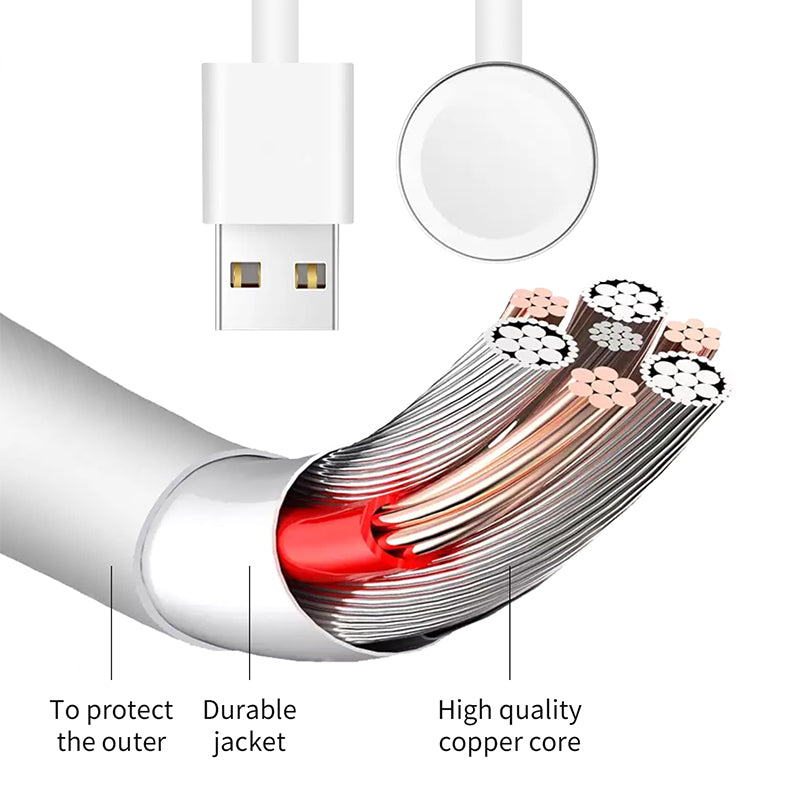 Apple Watch iWatch 8 7 6 5 4 3 Magnetic MagSafe Charger Charging Cable