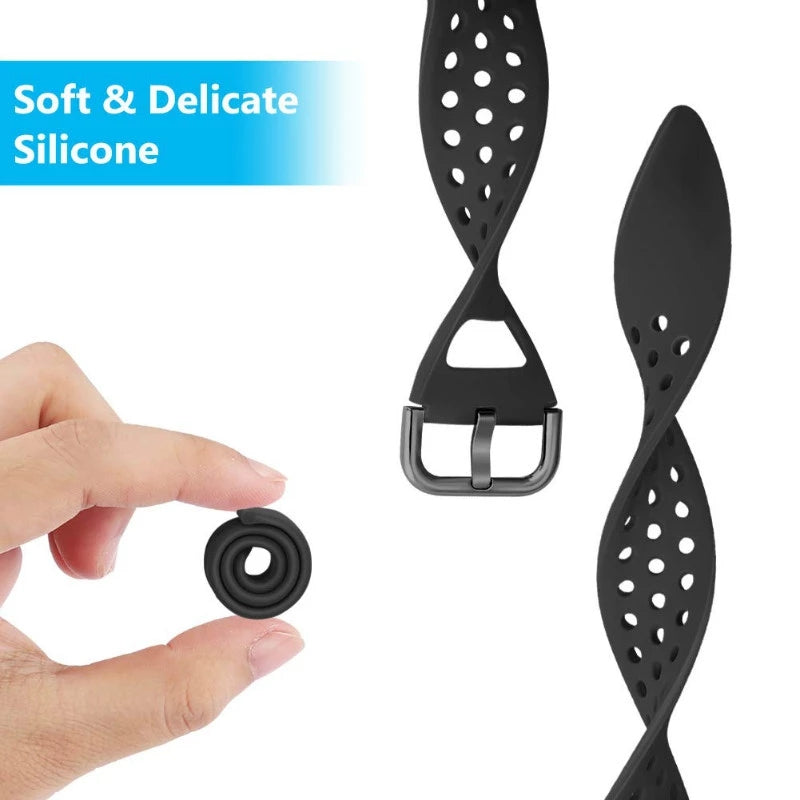 Everlab Sport Nike Silicone Band Replacement Strap For Apple Watch Series 8 7 6 5 4 3