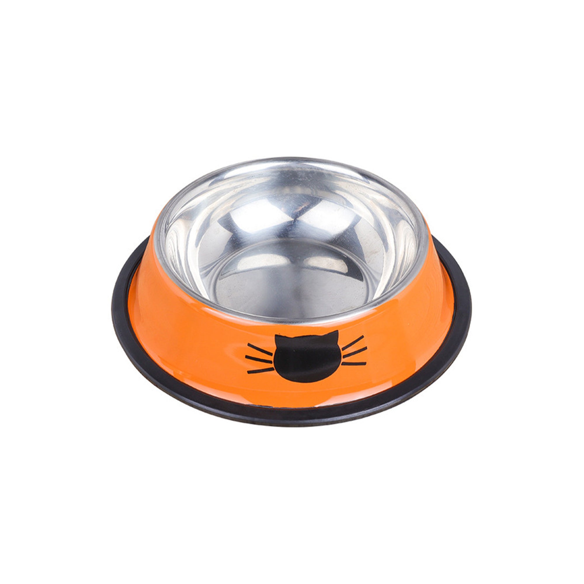 Everlab Stainless Steel Pet Dog Water and Food Bowl Stainless Steel Dog Bowl - Rust Resistant with Slip-Free Rubber Base, Puppy or Dog Bowl