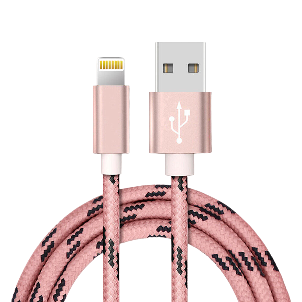 Everlab USB To Lightning Charging Cable Braided Nylon Data Cord For iPhone iPad Airpods