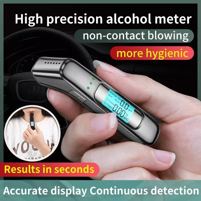 Everlab Breathalyser | Professional-Grade Accuracy | Portable Breath Alcohol Tester For Personal & Professional Use