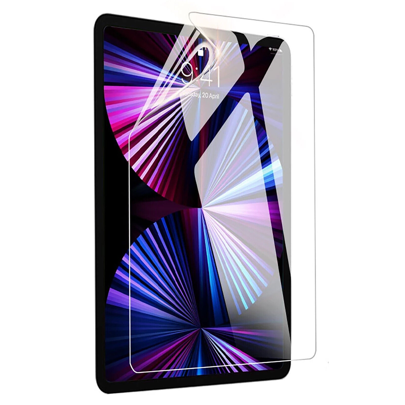 Nuglas Premium Tempered Glass Clear Screen Protector For iPad Pro Air Mini