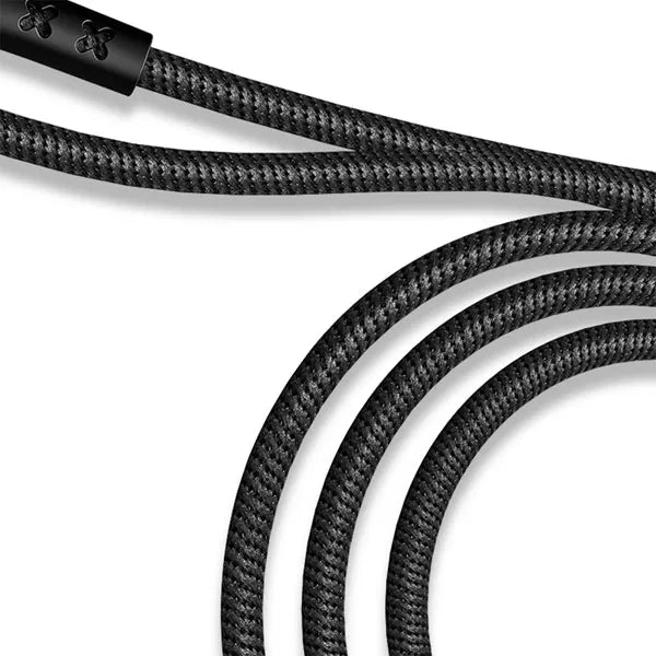 USAMS Braided USB To Lightning Fast Charging Cable Data Cord For iPhone 14 13 12 11 XS Pro Max iPad (2m)