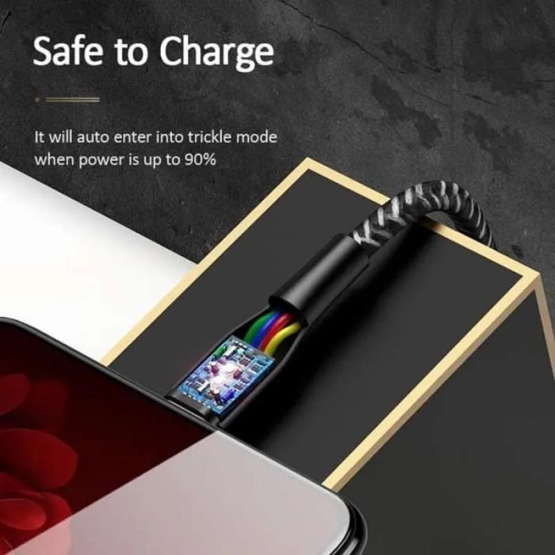 USAMS Smart Braided USB To Micro USB Charger Charging Cable Data Cord Android Samsung US-SJ396
