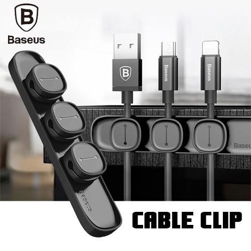 Baseus Peas Magnetic Cable Clip Organiser Clamp Charger Wire Holder