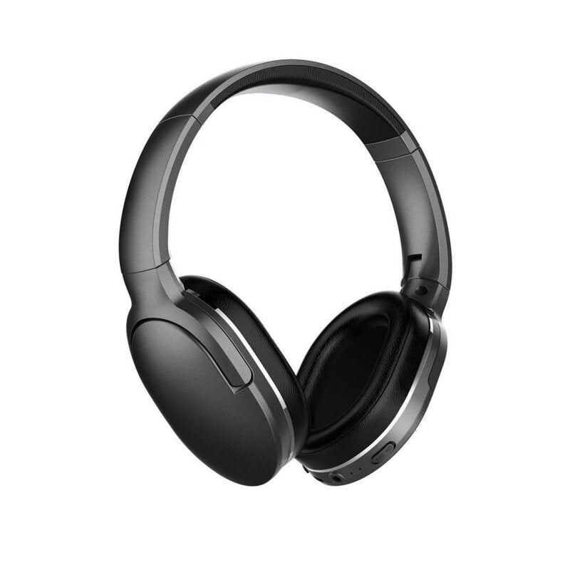 Baseus Encok D02 Pro Bluetooth Wireless Noise Cancellation Over-Ear Headphones Headset - Black