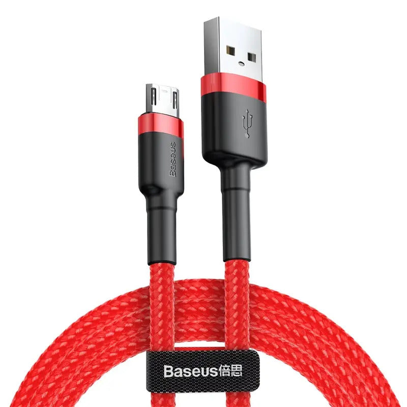 Baseus USB To Micro USB 2.4A Fast Charging Cable Cafule Series For Samsung Android