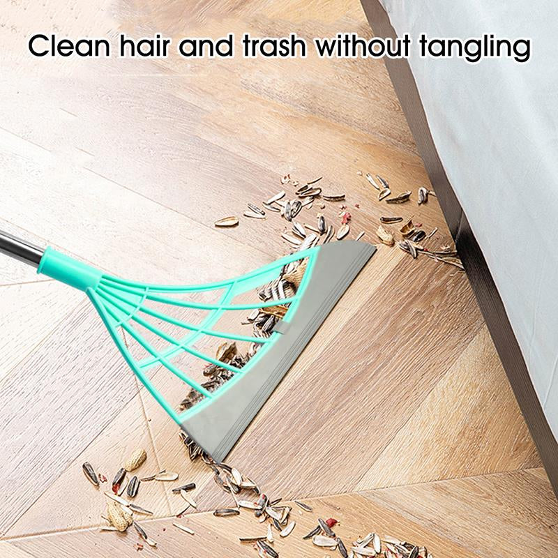 Everlab All-Surface Silicone Broom, Squeegee, Pet Hair Remover - Smart Broom For Indoor Cleaning - Cleans Glass, Fine Dust, Hair, Liquids - For Smooth Floors, Rugs, Windows