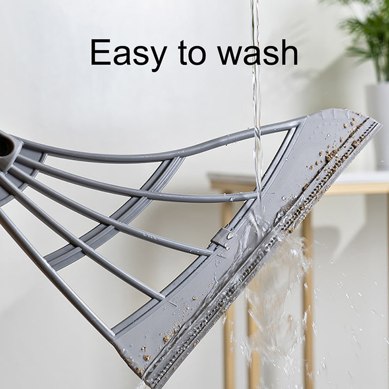 Everlab All-Surface Silicone Broom, Squeegee, Pet Hair Remover - Smart Broom For Indoor Cleaning - Cleans Glass, Fine Dust, Hair, Liquids - For Smooth Floors, Rugs, Windows