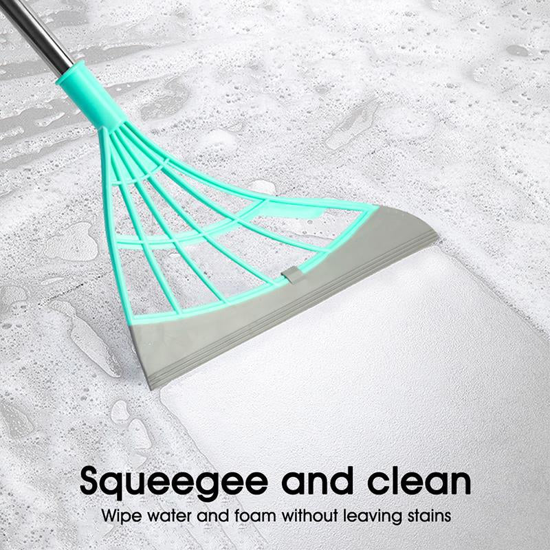 Everlab All-Surface Silicone Broom, Squeegee, Pet Hair Remover - Smart Broom For Indoor Cleaning - Cleans Glass, Fine Dust, Hair, Liquids - For Smooth Floors, Rugs, Windows