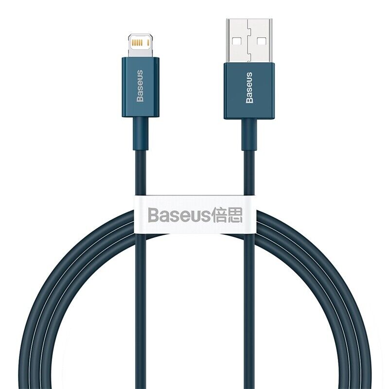 Baseus 2.4A USB To Lightning Fast Charging Cable Data Cord Charger Superior Series For iPhone iPad