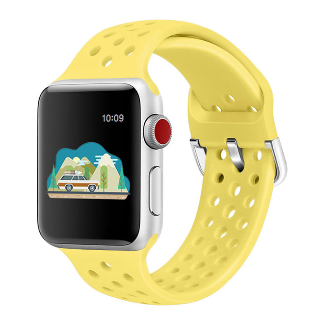 Everlab Sport Nike Silicone Band Replacement Strap For Apple Watch Series 8 7 6 5 4 3