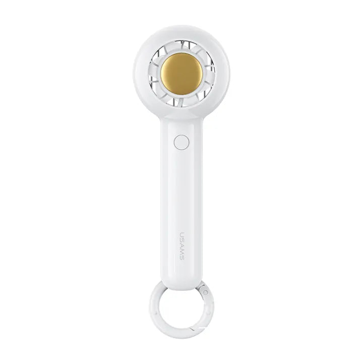 USAMS Mini Portable Hand-Held Desk Fan Cooler USB Air Rechargeable 3 Speed AU