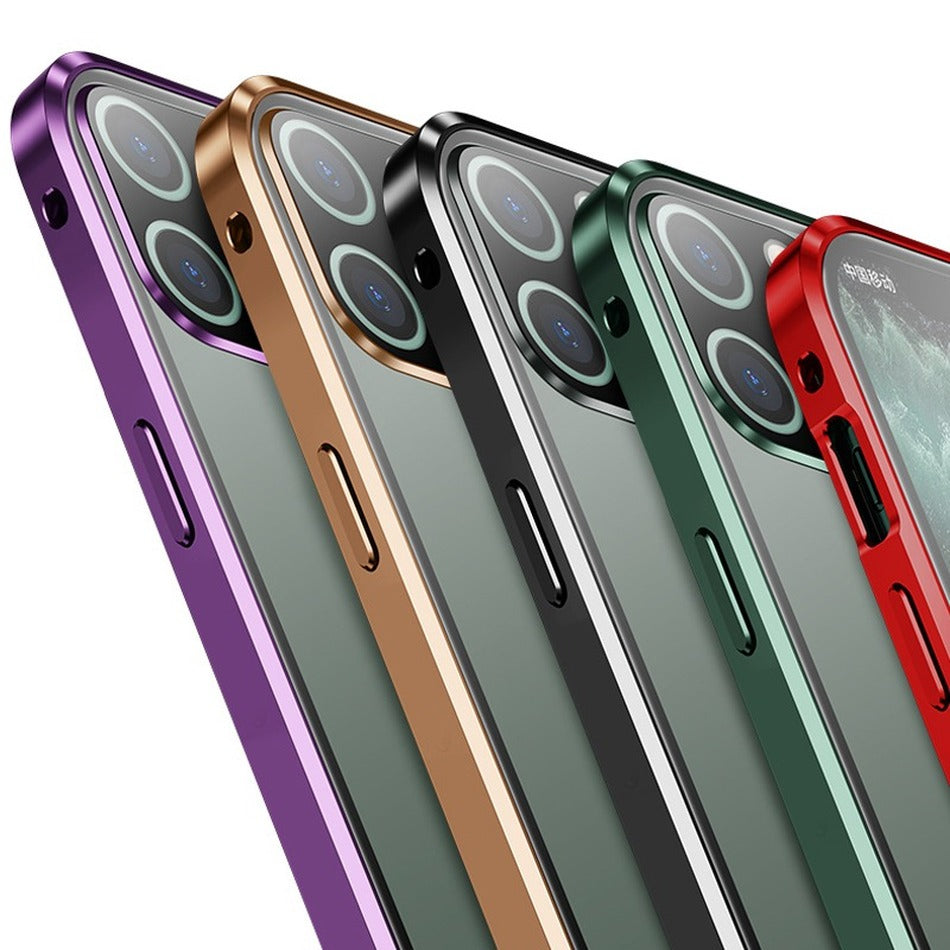 Everlab Magnetic Tempered Glass Case Protective Cover For iPhone 11 Pro XS Max 8 7 SE