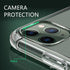 LEEU Designs Shockproof Clear Transparent Cover Rigid Case For iPhone 12, iPhone 12 Pro