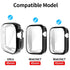 Everlab Apple Watch 49mm 45mm 44mm 42mm 41mm 40mm 38mm Shockproof Tempered Glass Case Glass 360 Cover