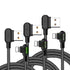 (3-PACK) Mcdodo USB To Lightning Apple Charger MFi Certified iPhone Fast Charging Cable Data Cord Compatible With iPhone 14 13 12 11 Pro Max Mini XS XR 8 7 iPad (0.5m)