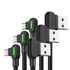 (3-PACK) Mcdodo Micro USB To USB 2.0 Cable Nylon Braided, High Speed Android Charger For Samsung Galaxy S7 S6, Note, LG, Nexus, Kindle, PS4 Controller, Xbox One Controller (3.0m)