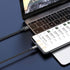 Baseus 3 in 1 USB To Lightning Type-C Micro USB Rapid Series Fast Charging Cable Cord For iPhone Samsung iPad - 1.2m