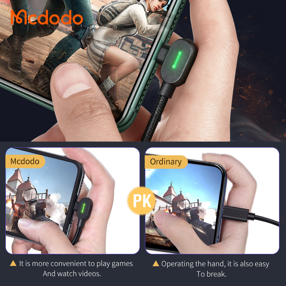 (3-PACK) MCDODO USB To USB Type-C Cable Nylon Braided 3A Fast Charging Cord Compatible With iPhone 15 Plus Pro Max, Galaxy S24 S23 S22 S21, Pixel, Nokia, Huawei, PS5, Xbox Series (1.8m)
