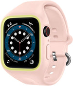 Caseology [Nano Pop] Compatible with Apple Watch Band with Case for 44mm Series 6/SE/5/4