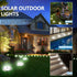 Inground Solar Garden Light LED Buried Recessed Outdoor Deck Path Waterproof
