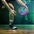 Size 7 Glowing Reflective Basketball Light Up Basketball Glow In The Dark