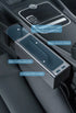 Baseus Universal Deluxe Metal Car Organiser Auto Seat Gap Storage Box For Pocket Organizer Wallet Cigarette Keys Phone Holders