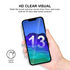 Everlab Clear Tempered Glass Transparent Screen Protector For iPhone 16 15 14 13 12 11 XS Pro Max Plus