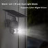 Wireless Solar Powered Battery Outdoor CCTV Security Camera Flood Light LED