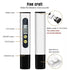 TDS Meter Digital Tester Pen Aquarium Pool Water Hydroponics Quality Monitor