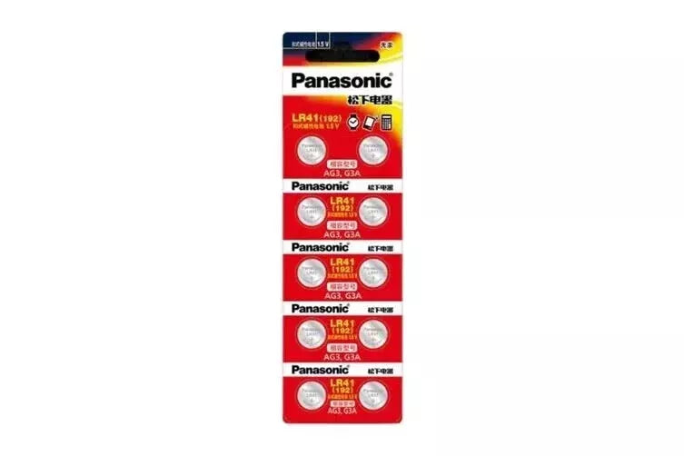 Genuine Panasonic AG3 LR41 G3A GP92A 1.5v Alkaline Batterie Cell Battery