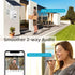 Wireless Solar Powered Battery Outdoor CCTV Security Camera Flood Light LED