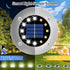 Inground Solar Garden Light LED Buried Recessed Outdoor Deck Path Waterproof