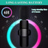 Wireless Lavalier Microphone For iPhone 16 15 Samsung iPad Vlog Live Stream Mic
