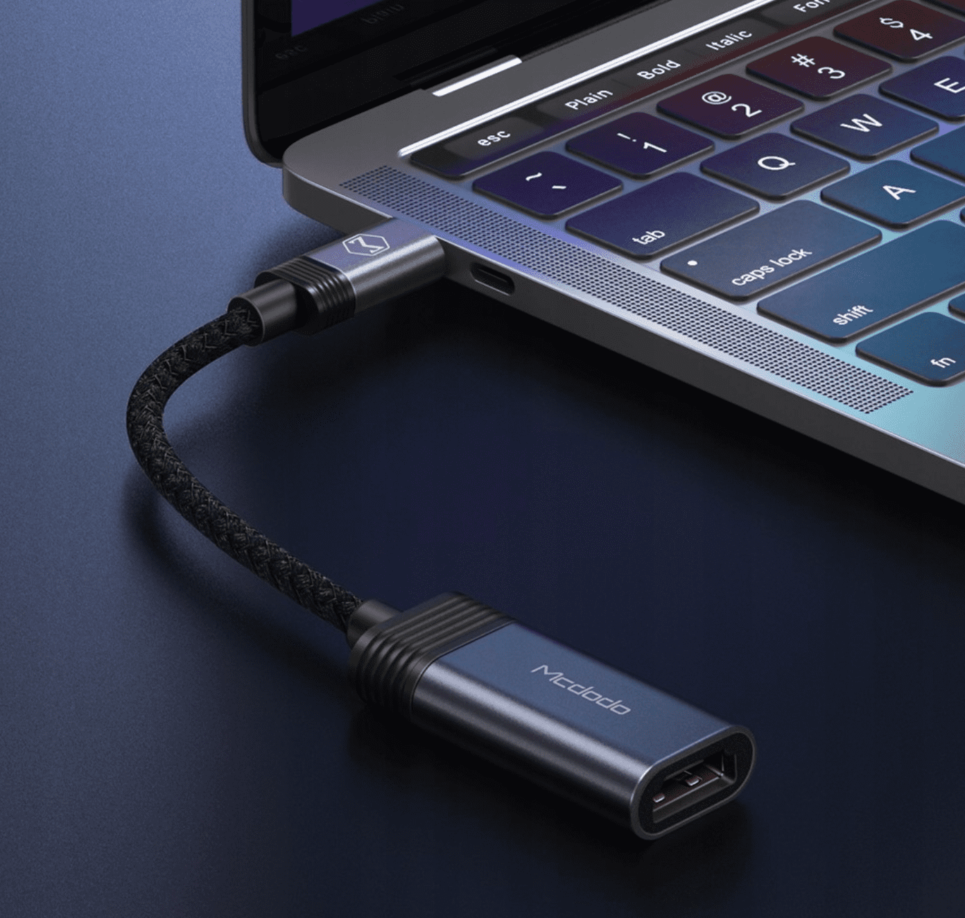 Mcdodo Type-C 3.1 To HDMI 4K Adapter USB Cable Converter For MacBook Pro Air iPad Pro