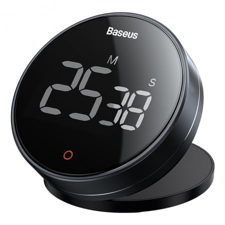 Baseus Rotation Countdown Timer Pro Kitchen Clock Heyo Series (Dark Grey)
