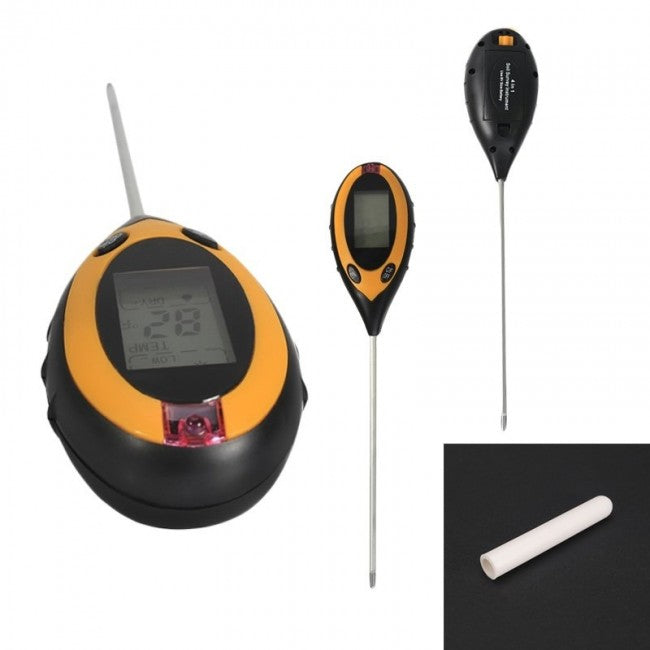 Everlab 4-in-1 Soil Moisture Meter, Soil Tester Moisture High Accuracy PH Meter, Plant Moisture/Light/pH Acidity Meter/Temperature, Soil Water Monitor For Gardening, Farming, Lawn