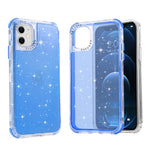 EVERLAB Glitter Shockproof Clear Slim Case Cover For iPhone 13 12 11 Pro XS Max 8 7