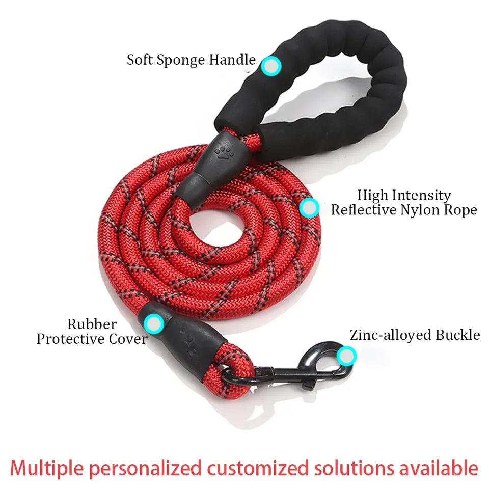 Everlab Padded Handle Dog Pet Puppy Training Obedience Recall Lead Leash AU