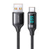 USAMS USB To Type C 66W 5A Digital Display Fast Charging Cable Data Cord