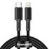 Baseus 20W USB Type-C To Lightning PD Fast Charger Charging Cable Tungsten Cord For iPhone iPad