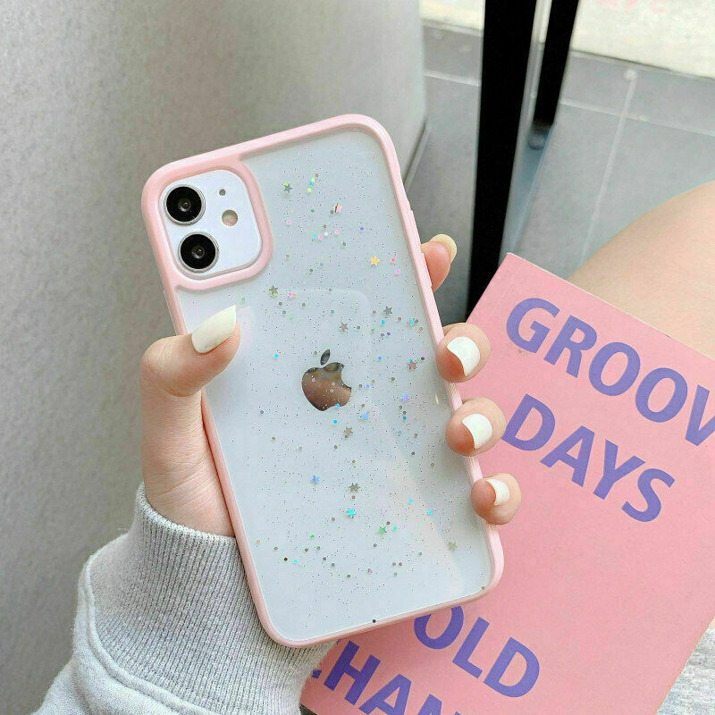 Everlab Fashion Bling Glitter Case Slim Cover Shockproof For iPhone 13 12 11 Pro Max XR XS