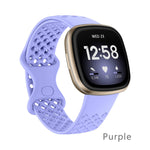 Everlab Sport Dot Band Silicone Replacement Watch Strap For Fitbit Versa 4 3 Sense