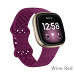 Everlab Sport Dot Band Silicone Replacement Watch Strap For Fitbit Versa 4 3 Sense