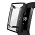 Everlab Shockproof TPU Case Bumper Tempered Glass Cover For Fitbit Charge 3 4